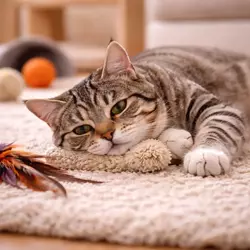 gato aburrido en casa falta de estimulacion felina necesidad de jugar gato domestico juegos para gatos 
                          evitar estres y ansiedad en gatos entretenimiento mascotas