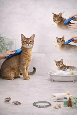 cuidados del gato abisinio higiene gatos cepillado gato abisinio baño gato 
                       abisinio limpieza gato domestico como cuidar un gato abisinio salud y cuidado 
                       gatos