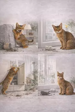 desventajas gato abisinio comportamiento gato abisinio problemas comunes gatos 
                       abisinios gato inquieto activo daños en casa gatos domesticos conducta felina